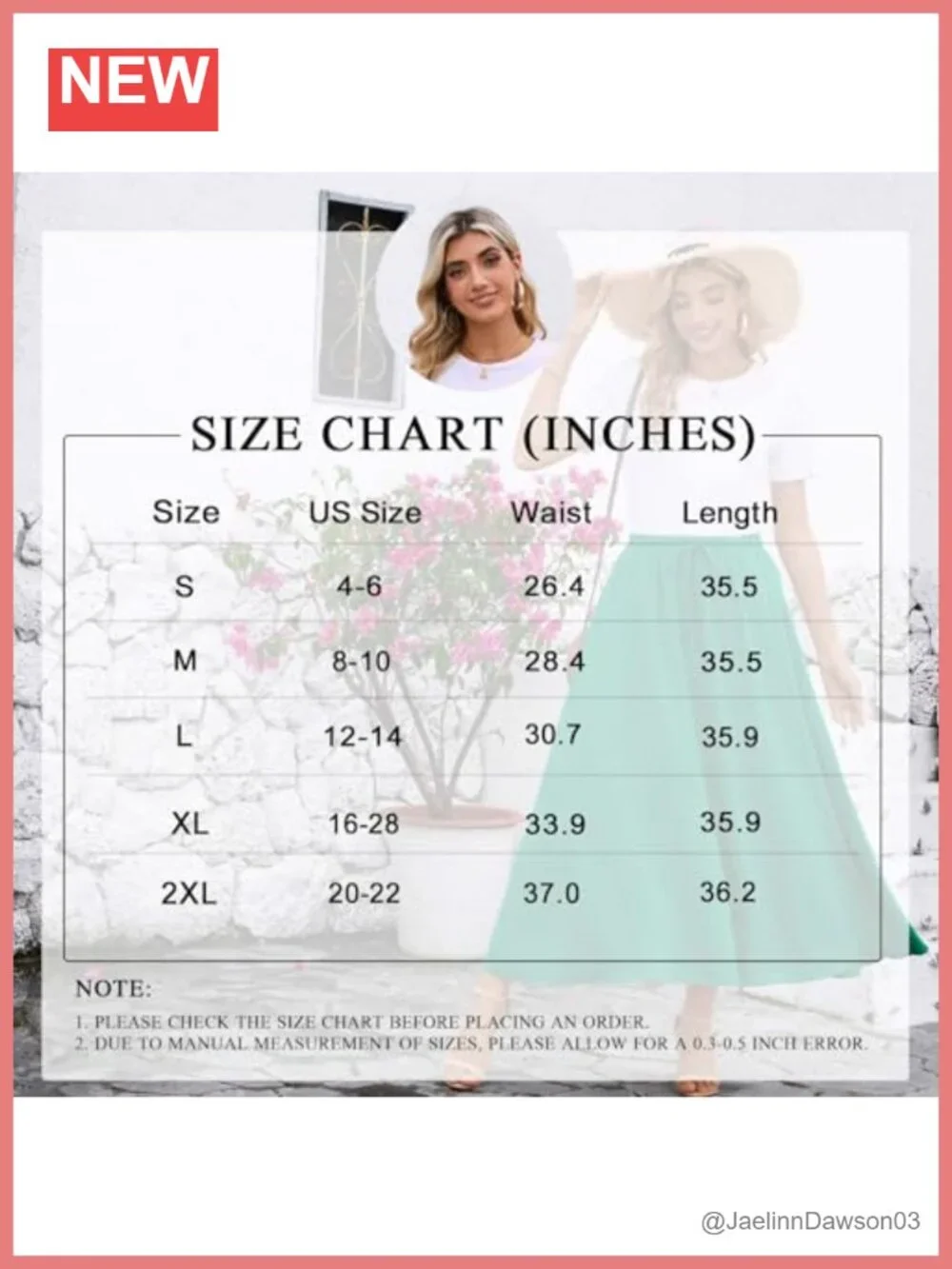 Flowy A-Line Maxi Skirt for Women with Pockets